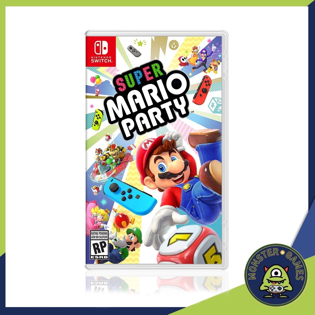 ภาพหน้าปกสินค้าSuper Mario Party Nintendo Switch Game แผ่นแท้มือ1   (Mario Party Switch)(Super Mario Party Switch)