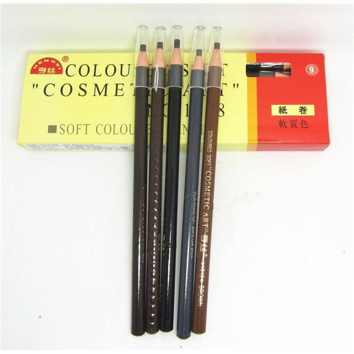 ของแท้-ดินสอเขียนคิ้วเชือก-coloured-soft-cosmetic-art