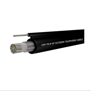 สายโทรศัพท์ LINK รุ่น UL-2650 FIG-8 Outdoor CAT 3 0.65 mm (22 AWG) UTP 50 Pair , Packing 500M/ Roll