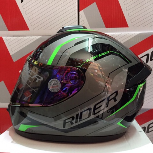 หมวกกันน็อค RIDER VORTEX | Shopee Thailand