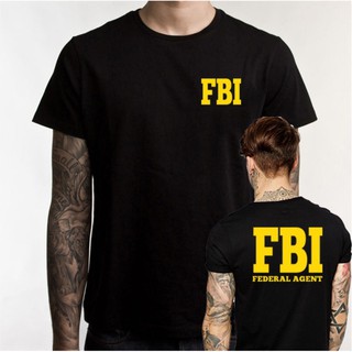 เสื้อยืดลายกราฟฟิก Federal gent bureau of investigation FBI