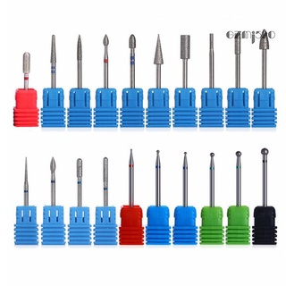 【AG】Nail Art Drill Bit Dead Skin Removal Cylinder Ball Needle Head Manicure Tool