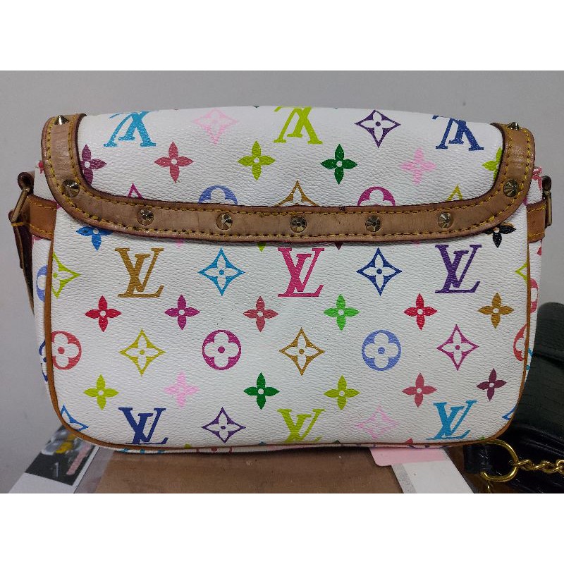 Louis Vuitton Sologne Bag White Monogram Multicolor - Selectionne PH