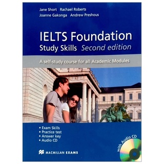 DKTODAY หนังสือ IELTS FOUNDATION:STUDY SKILLS ACADEMIC MODULES PK (2ED)