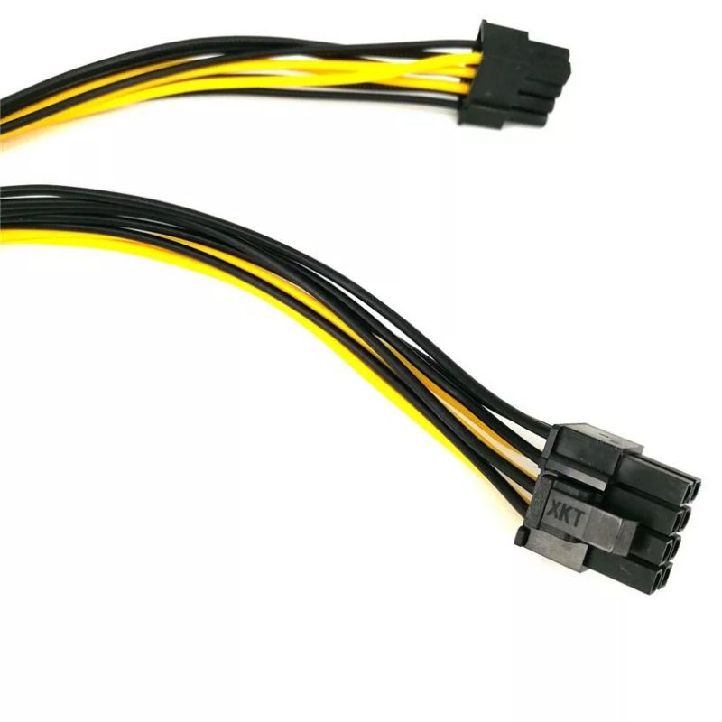 ภาพหน้าปกสินค้า25 ซม.PCI-E 8pin คู่ 8Pin / PCIe 8pin-2x(6 + 2PIN) กราฟิกการ์ดขยายสายสาย จากร้าน banny.it บน Shopee