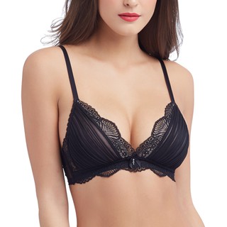 BSC Lingerie ชุดชั้นในลูกไม้เซ๊กซี รูปแบบ NONWIRE BRA ไร้โครง - BB3358 BL,IV,LT