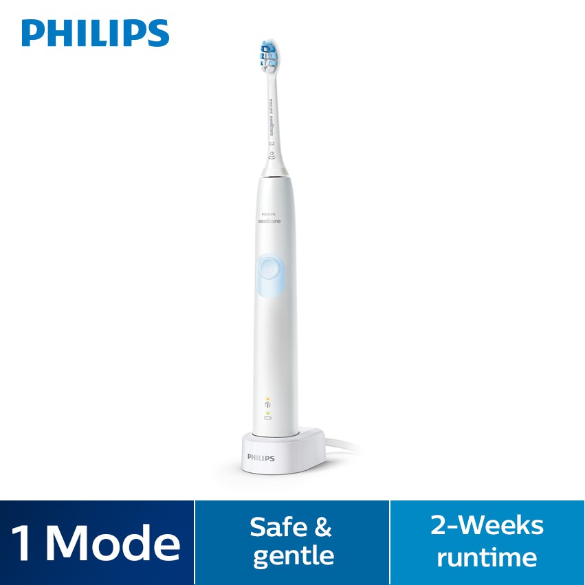 แปรงสีฟันไฟฟ้าฟิลลิปส์โซนิค-ป้องกัน-ทําความสะอาดได้-4300