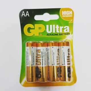 GP Ultra ALKALINE BATTERY AA แพค8ก้อน