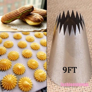 [zFASXX] Pastry Tips Ice Cream Tool Icing Piping Nozzles Baking Mold Cake Decorating TOK