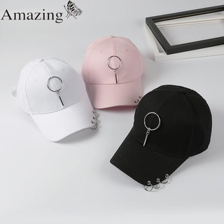 Rings Hat Kpop BTS Bone หมวกเบสบอล Gorras Snapback HipHop