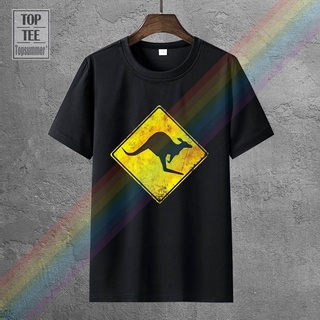 [S-5XL]เสื้อยืด พิมพ์ลายโลโก้ Kangaroos Crossing สไตล์ออสเตรเลีย วินเทจ คลาสสิก ไม่ซ้ําใคร ลดราคา สําหรับผู้ชาย 975070