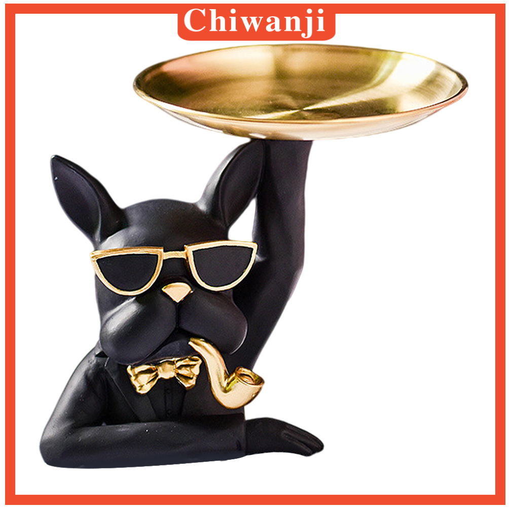 chiwanji-ถาดเรซิ่นรูปปั้นดินเผา