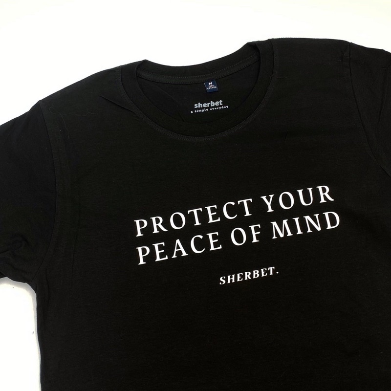 sherbettee-เสื้อยืดลาย-peace-of-mind