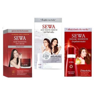 ภาพขนาดย่อของภาพหน้าปกสินค้าSewa Insam Essence น้ำโสมเซวา แบบซอง น้ำตบเซวา//เซว่า เอจ ไวท์ เซรั่ม Sewa Age White Serum 8มล. จากร้าน shop_suay บน Shopee ภาพที่ 3