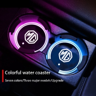 ที่วางแก้วไฟ Led กันน้ำ เปลี่ยนสีได้ สําหรับ MG ZS 5 3 HS 7 สี