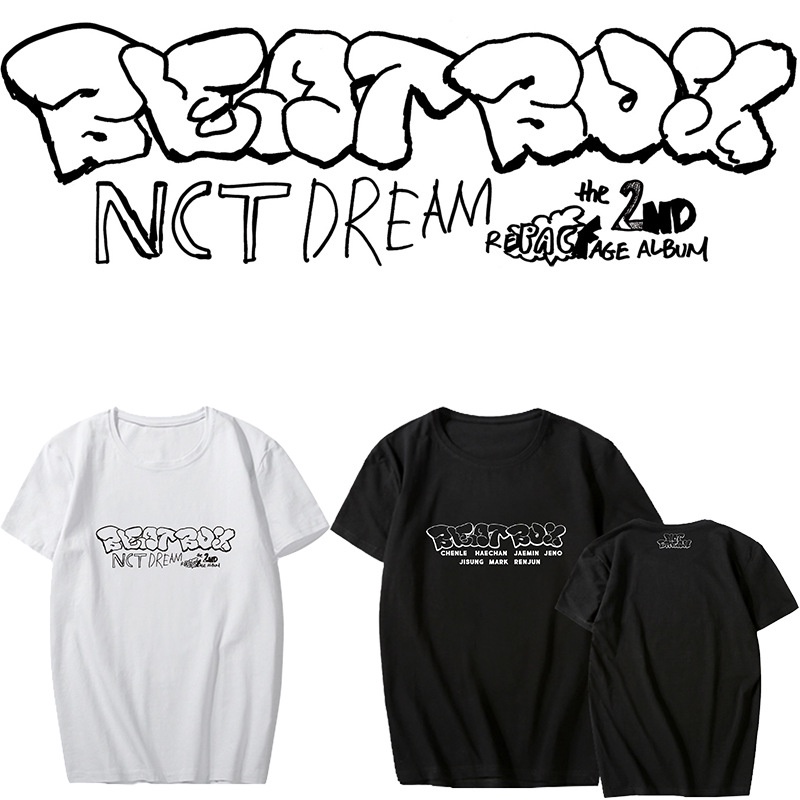 ใหม่-เสื้อยืดแขนสั้นลําลอง-พิมพ์ลาย-kpop-nct-dream-beatbox-แฟชั่นฤดูร้อน-สําหรับผู้ชาย-และผู้หญิงs-5xl