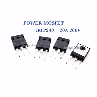 1ตัว👉👉 IRFP240  IRFP240N Power MOSFET TO-3P มอสเฟต 3ขา 20A 200V