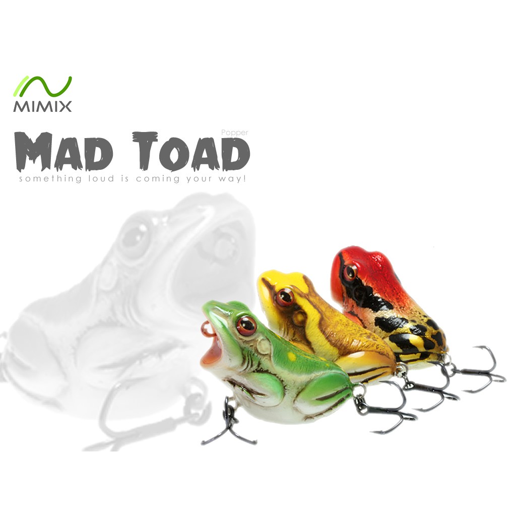 กบป๊อปที่สวยงาม-mad-toad-ตัวใหม่ไม่มีกล่องไม่มีเบ็ด