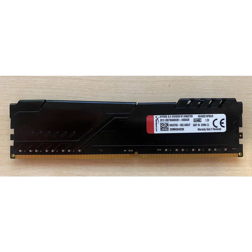 4gb-4gbx1-ddr4-2666-ram-pc-แรมพีซี-kingston-hyperx-fury-black-hx426c16fb3-4-ประกันlt