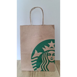 ถุงกระดาษ สตาร์บัคส์ Starbuck (1 เซต มี 3 ใบ)