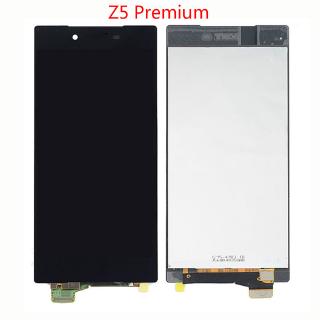 หน้าจอสัมผัสดิจิทัล LCD สําหรับ Sony Xperia Z5 Premium LCD E6853 E6883 E6833