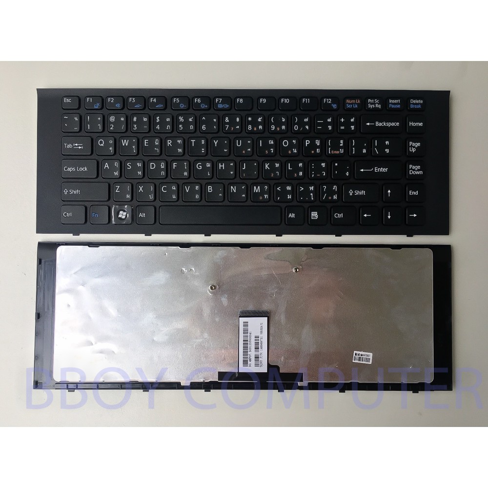 sony-keyboard-คีย์บอร์ด-sony-vaio-vpc-eg-pcg-61911l-pcg-61913l-ไทย-อังกฤษ