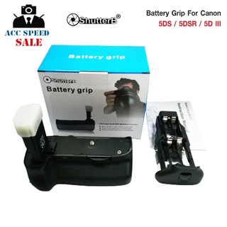 Battery Grip Shutter B รุ่น CANON 5DS/5DSR/5D Mark III (BG-E11 Replacement)