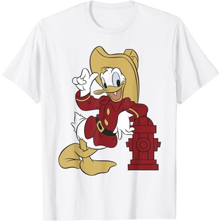 ราคาระเบิดDisney เสื้อยืด ลาย Donald Duckfighter สําหรับผู้ชาย และผู้หญิงS-3XL