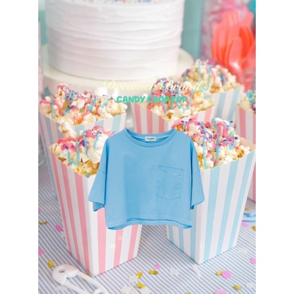 ถูกที่สุด-candy-top-crop-เสื้อครอปผ้าคอตตอน100