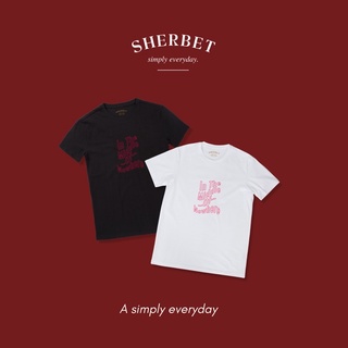 sherbettee|เสื้อยืดลาย in the middle of nowhere ใหม่