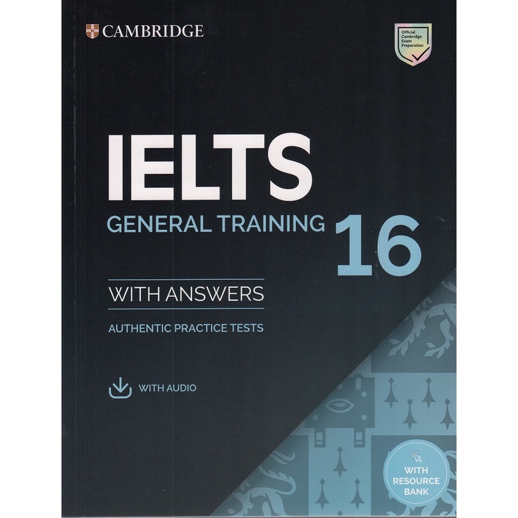 dktoday-หนังสือ-cambridge-ielts-16-general-training-students-book-with-answers-with-audio-with-resource-bank