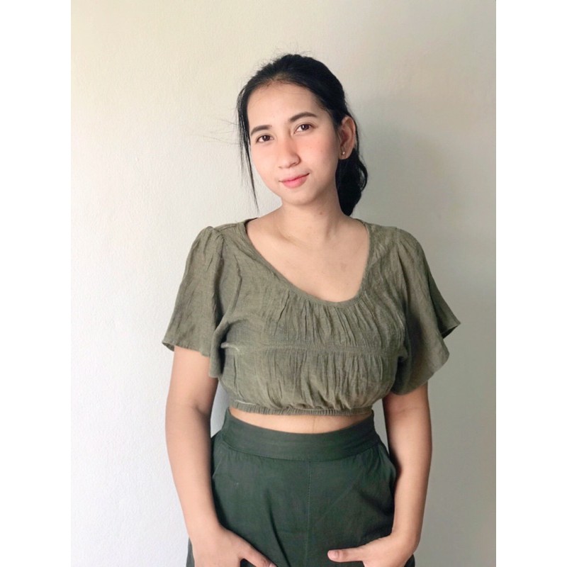 เสื้อครอปญี่ปุ่น-คละแบบ