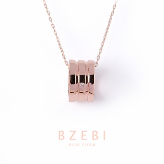 Bzebi สร้อยคอสเตนเลส ชุบทอง 18K ไม่ซีดจาง กันสนิม สไตล์เกาหลี พรีเมี่ยม เครื่องประดับแฟชั่น สําหรับผู้หญิง ใส่อาบน้ําได้ 882n