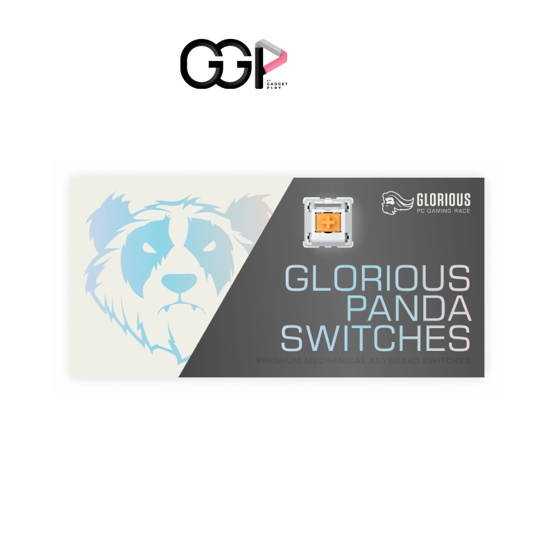 ภาพหน้าปกสินค้าGlorious Panda Switch ประกันศูนย์ไทย สวิตช์ Glorious Panda Tactile Switches(36 per pack) จากร้าน ggpbygadgetplay บน Shopee