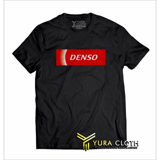 เสื้อยืด พิมพ์ลายโลโก้ Denso Distro ยุค 30 สําหรับผู้ชาย