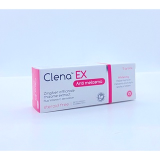 Clena Ex Anti melasma 15 กรัม ครีมลดฝ้า ลดจุดด่างดำ หมองคล้ำ ฝ้า กระ ...
