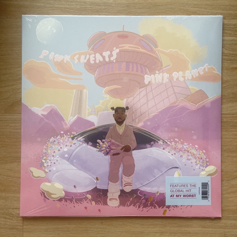 แผ่นเสียง Pink Sweats – Pink Planet เพลงดัง At My Worst แผ่นสีดำ (แผ่น ...