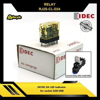 Relay IDEC RJ2S-CL-D24 24VDC 8A LED Indicator