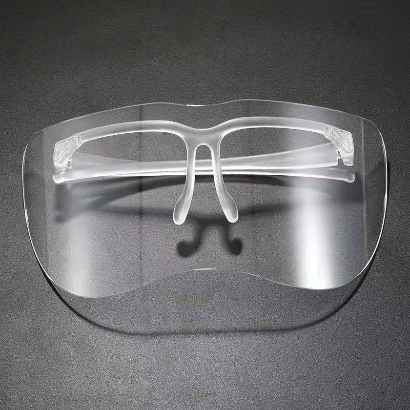 แว่นตาป้องกันพร้อมหน้ากากป้องกันสเปรย์มัลติฟังก์ชั่น