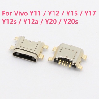 พอร์ตชาร์จ USB สําหรับ Vivo Y11 Y12 Y15 Y17 Y12s Y12a Y20 Y20s 1-5 ชิ้น