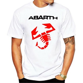 [S-5XL] เสื้อยืดแขนสั้น พิมพ์ลายโลโก้ Abarth Car คุณภาพสูง แฟชั่นฤดูร้อน สไตล์ฮาราจูกุ สําหรับผู้ชาย 872402