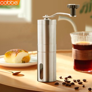 ภาพหน้าปกสินค้าCobbe เครื่องบดกาแฟ แบบมือหมุน Hand coffee grinder ที่บดกาแฟ ที่บดเมล็ดกาแฟ เครื่องบดเมล็ดกาแฟ เซ็ตปั่นกาแฟ สแตนเลส ซึ่งคุณอาจชอบราคาและรีวิวของสินค้านี้