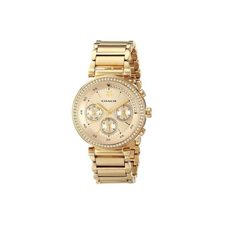 Coach Womens Swiss 1941 Sport Gold-plated Bracelet Watch 36mm14502037