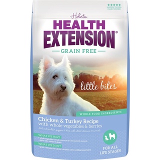 อาหารสุนัข Health Extension สูตร Little Bites Chicken &amp; Turkey Recipe สำหรับสุนัขพันธุ์เล็กทุกช่วงวัย ขนาด 1.6 kg