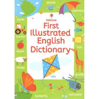 DKTODAY หนังสือ USBORNE FIRST ILLUSTRATED ENGLISH DICTIONARY (AGE 5+)