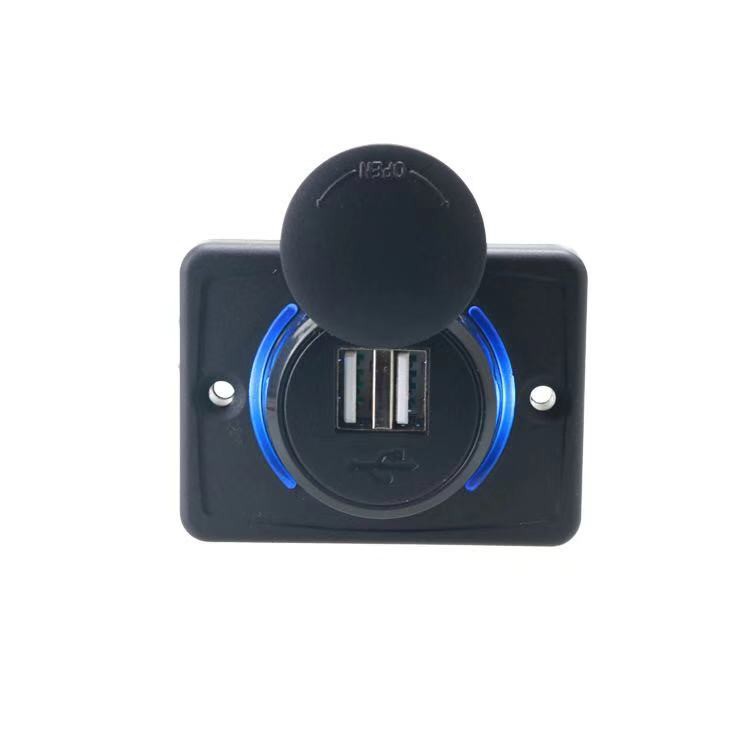 ภาพหน้าปกสินค้าShopee ยานยนต์ อุปกรณ์ภายในรถยนต์ อุปกรณ์อิเล็กทรอนิกส์Car Cigarette Lighter Charging Plug Adapter Black ABS Voltmeter C จากร้าน cpz8888 บน Shopee