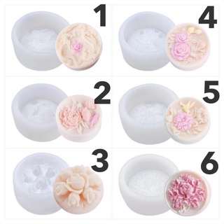 Flower silicone 5 dimensions บล็อคดอกไม้กลมซิลิโคน 5 มิติ