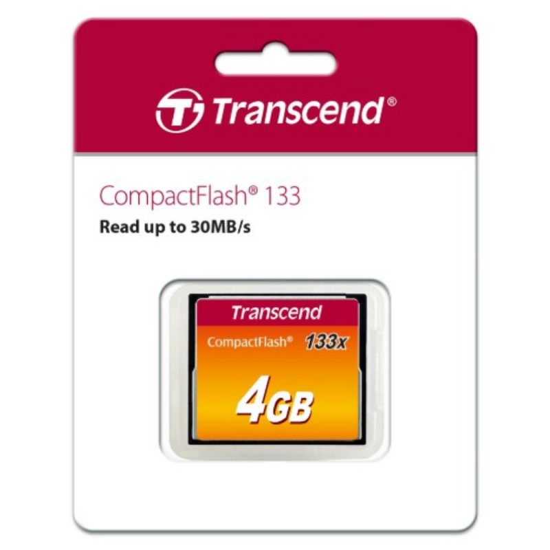 Transcend Compact Flash Card 4GB ประกัน 5 ปี Shopee Thailand