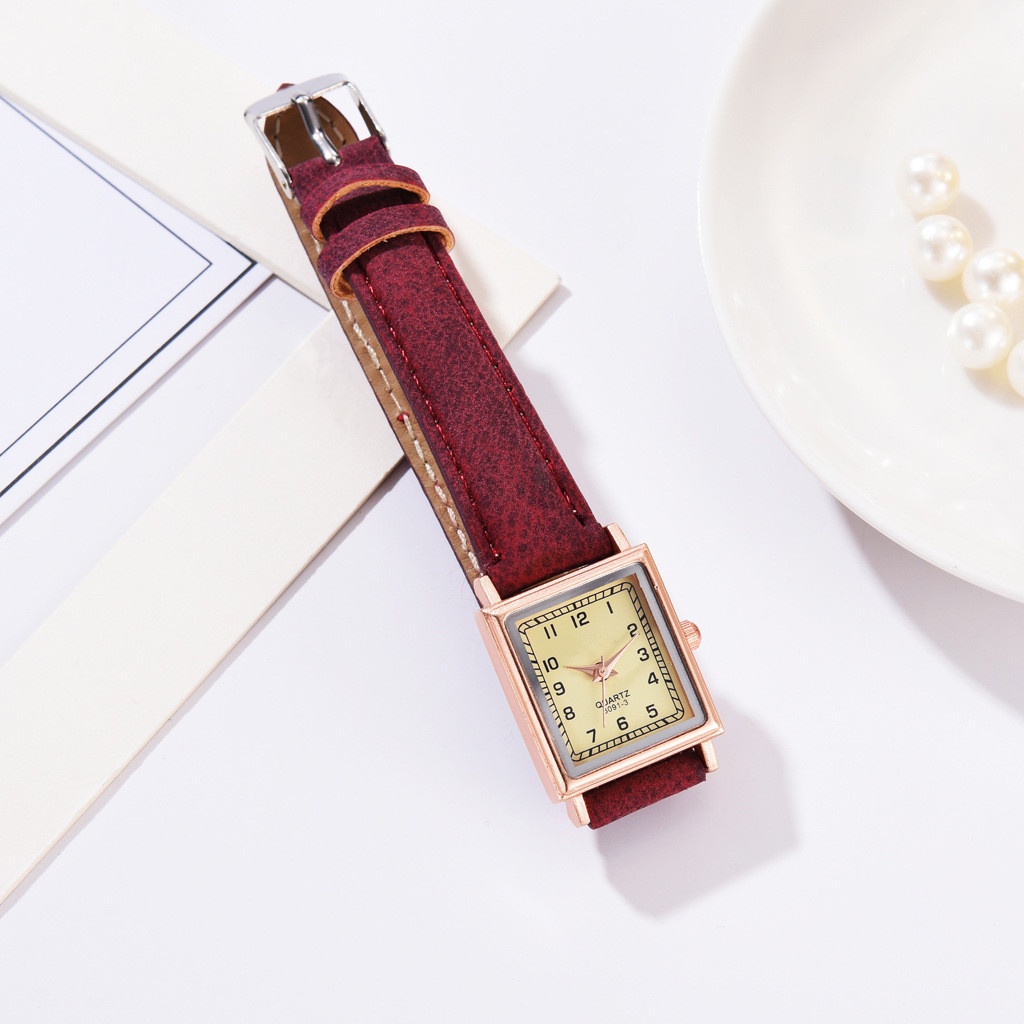 ข้อมูลเพิ่มเติมของ LWCC นาฬิกาข้อมือสตรีแฟชั่นย้อนยุคหน้าปัดเล็กหน้าปัดเล็ก นาฬิกาข้อมือผู้หญิง
