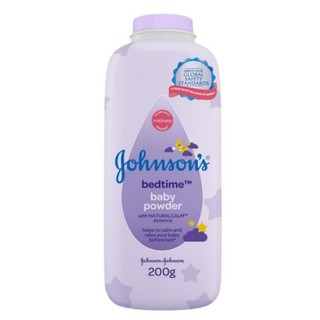 Johnson Bedtime baby power แป้งจอนห์สันสูตรเบดไทม์สีม่วง